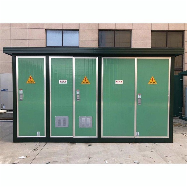 崇礼1600KVA欧式箱式变压器